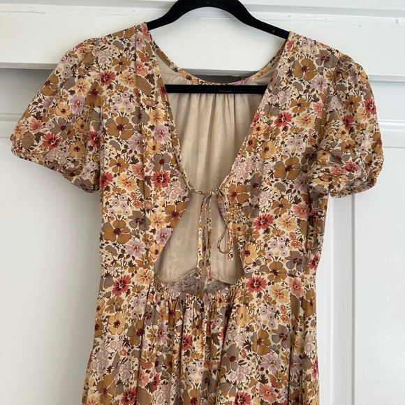 MADEWELL FLORAL MIDI DRESS - Picture 4 of 5